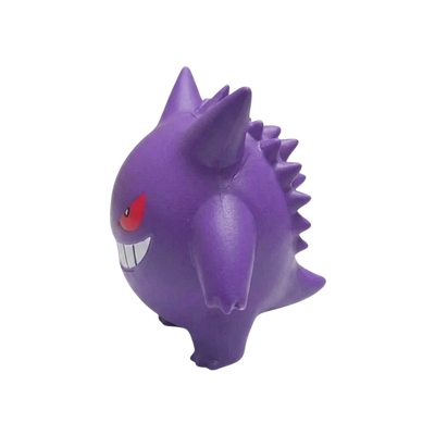 Figurine Pokémon Ectoplasma représentant le célèbre Pokémon de type Spectre et Poison.