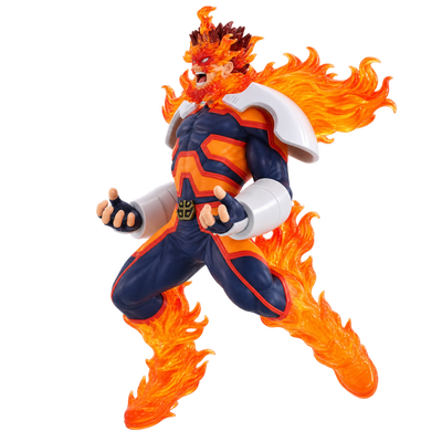 Figura de Enji Todoroki de My Hero Academia con detalles realistas para coleccionistas