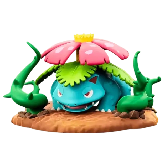 Figura de Venusaur de Pokémon para coleccionistas