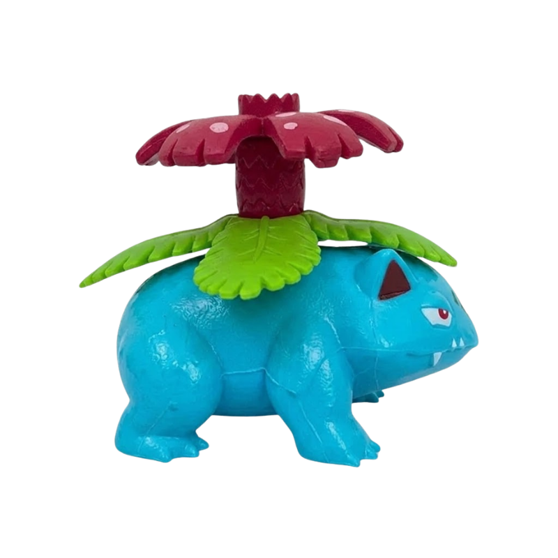 Figurine Pokémon Florizarre idéale pour les collectionneurs et les passionnés de Pokémon.