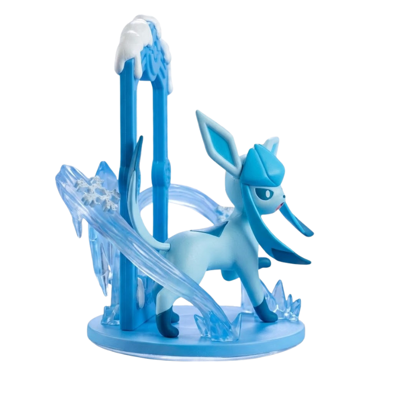 Figura decorativa de Glaceon inspirada en Pokémon
