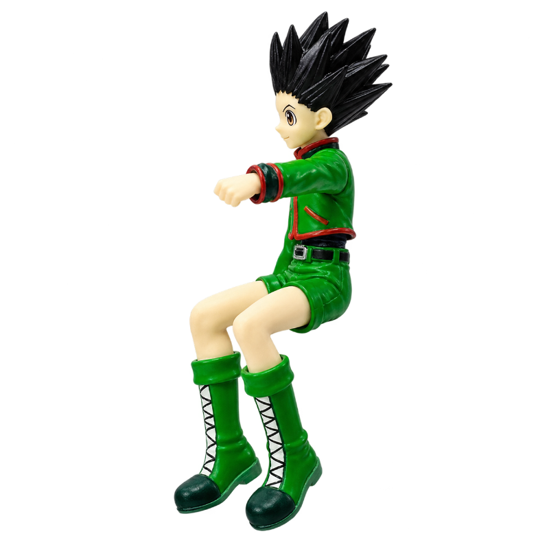 Figurine Gon Freecss avec sa tenue caractéristique