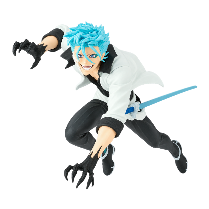 Figura de Grimmjow Jaegerjaquez, el famoso personaje de Bleach.