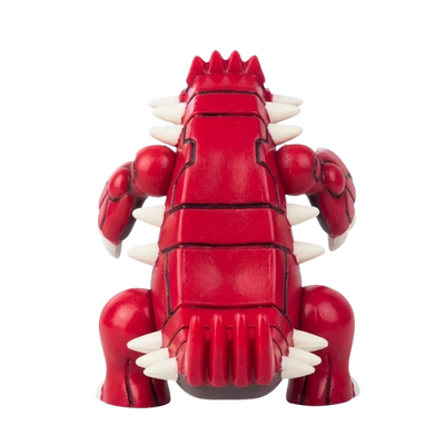 Figura Pokémon que representa a Groudon en una pose imponente.
