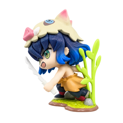 Figurine Inosuke Hashibira Kawaii de Demon Slayer vue de face