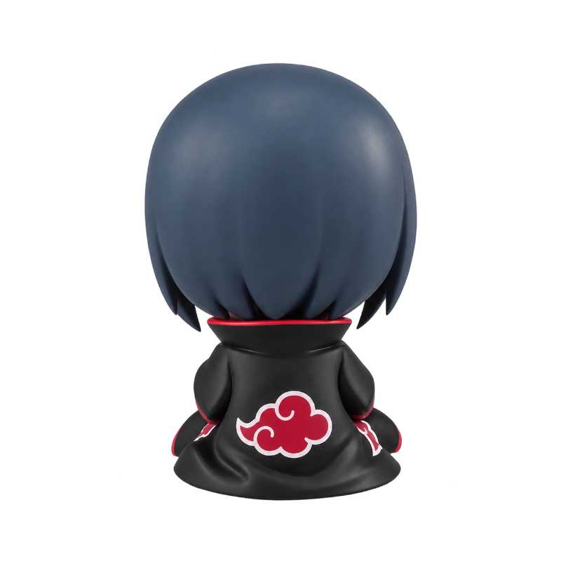 Figura de Itachi Uchiha de estilo kawaii para los fans de Naruto.