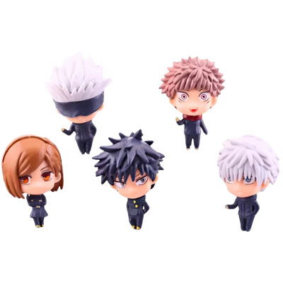 Figure Jujutsu Kaisen ( 5/pz ) | Jujutsu Kaisen - Figure da collezione Saiko-Shop