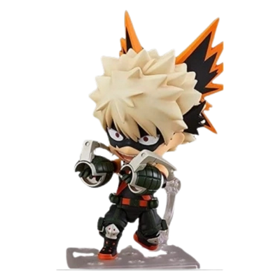 Figura de Katsuki Bakugo, personaje popular del manga japonés