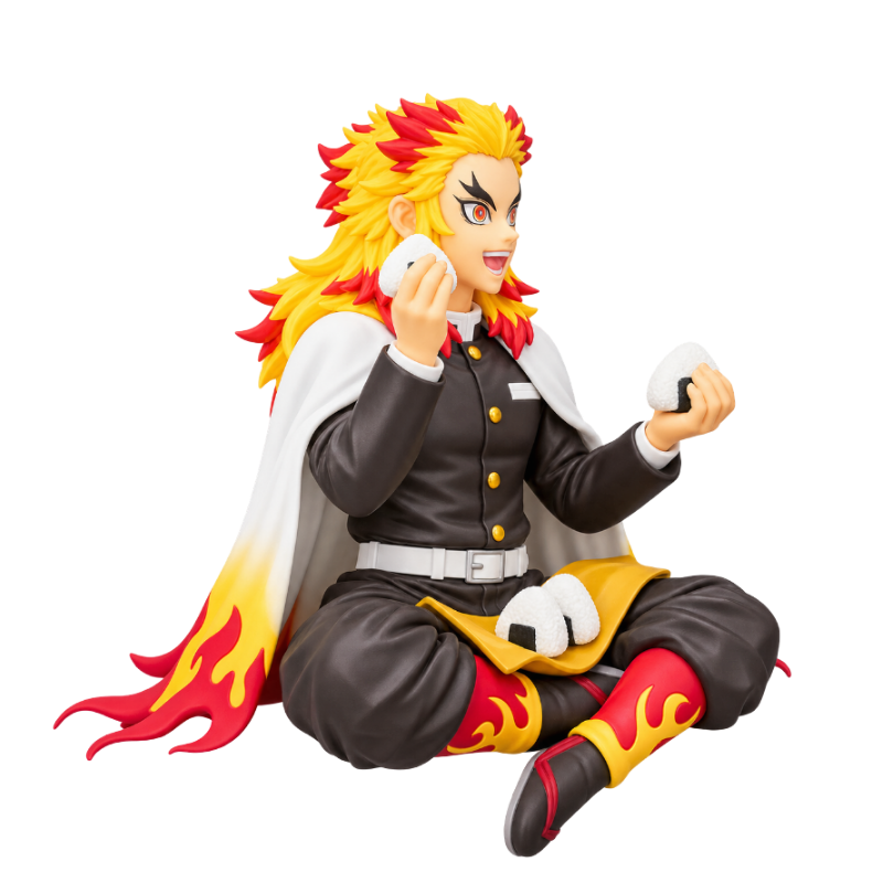 Figurine Kyojuro Rengoku détaillée Demon Slayer