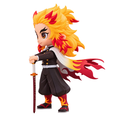 Figurine Kyojuro Rengoku avec des détails soigneusement réalisés