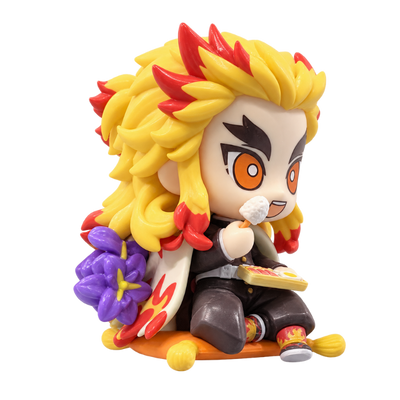Figurine Kyojuro Rengoku Kawaii avec son style adorable