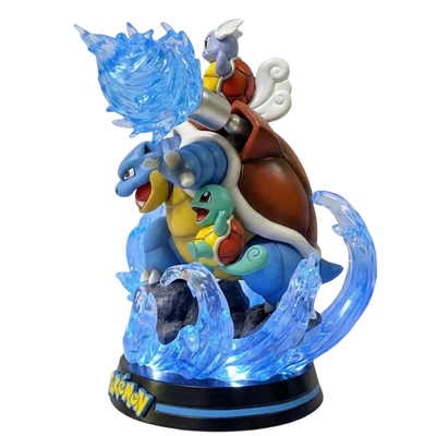 Figura de Blastoise de Pokémon con iluminación LED
