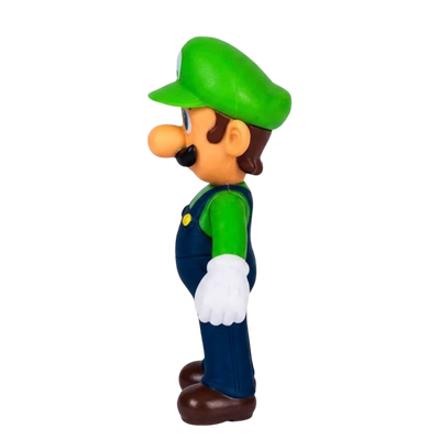 Figurine de Luigi représentant le célèbre personnage de l’univers Nintendo.
