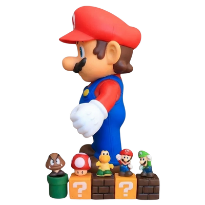 Figura de Mario con un acabado detallado para coleccionistas.