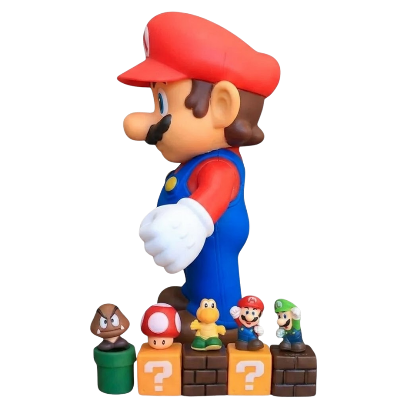 Figura de Mario con un acabado detallado para coleccionistas.