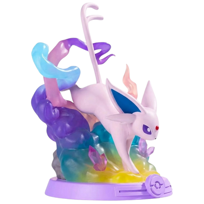 Figura de Espeon con detalles cuidados y un acabado de calidad.