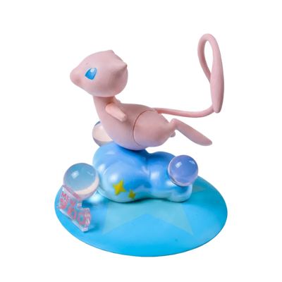 Figurine décorative Mew avec ses petites oreilles pointues et son expression mignonne.