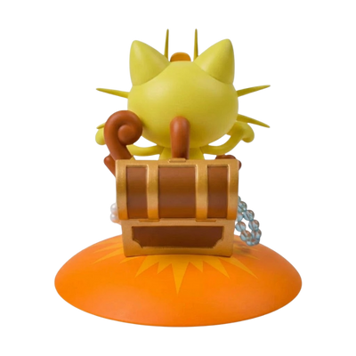 Figurine Pokémon représentant Miaouss dans une pose adorable.