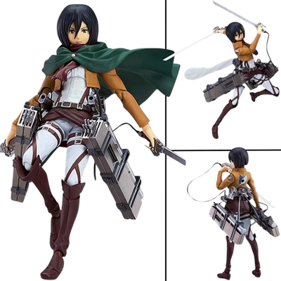 Mikasa Ackerman "Poseable" Figure | Attack on Titan - Saiko-Shop