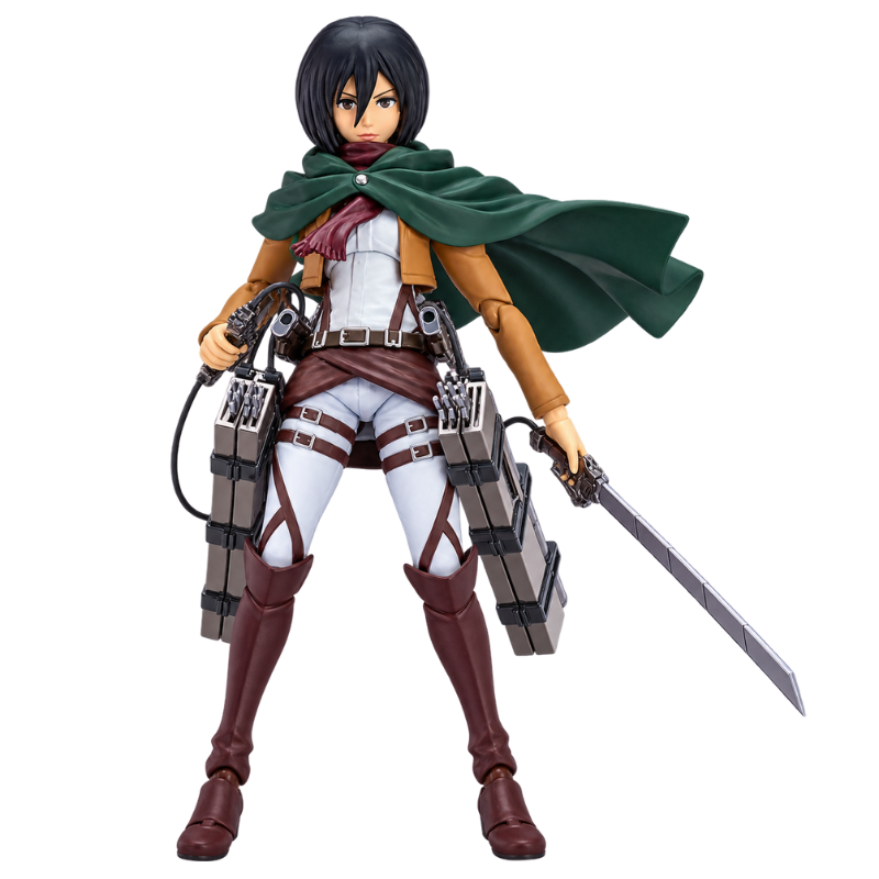 Figurine personnage Mikasa Ackerman Modulable