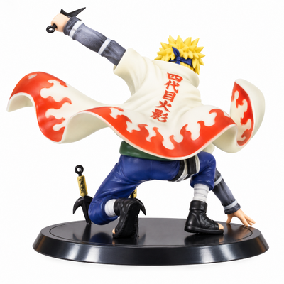 Figurine de Minato Namikaze représentant le célèbre personnage de Naruto.