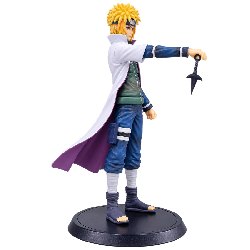 Figura de Naruto que representa a Minato Namikaze en una pose emblemática.