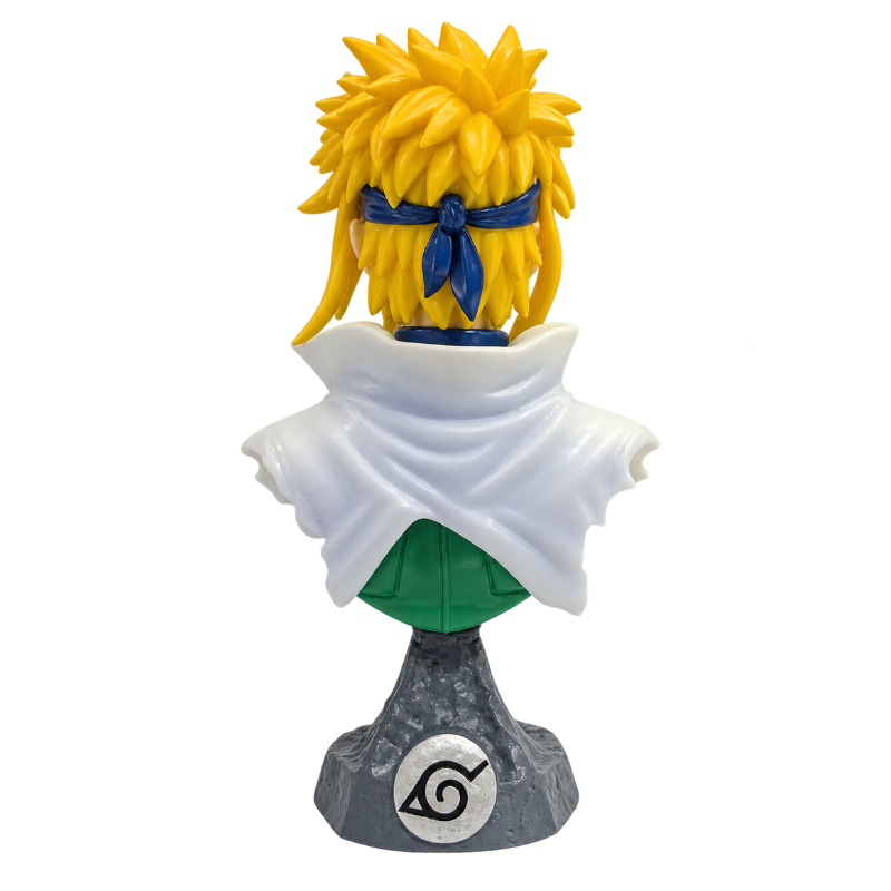Figura de Minato Namikaze con detalles cuidados para coleccionistas.
