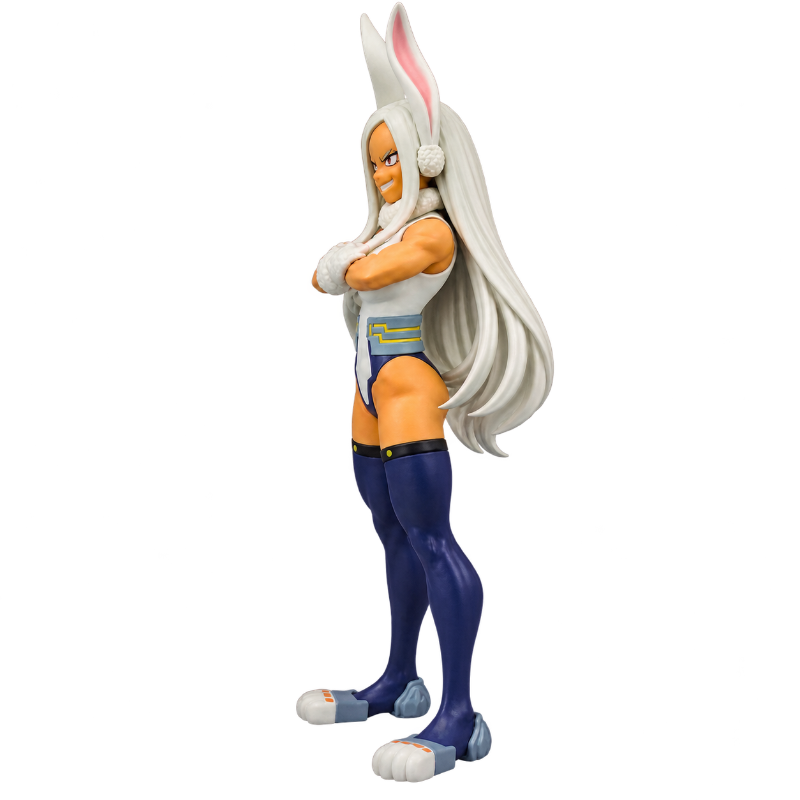 Figura de My Hero Academia que representa a Mirko en una pose dinámica.