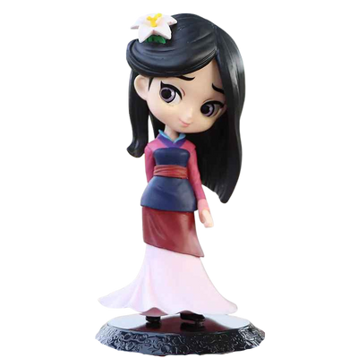 Figurine de collection Mulan inspirée de l’univers Disney.