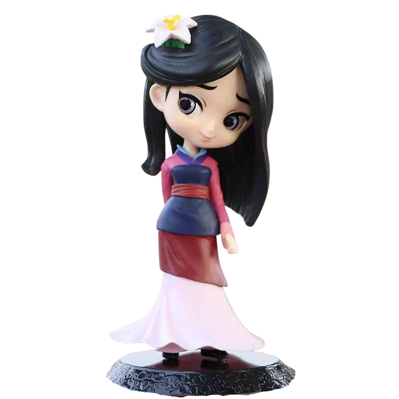 Figurine de collection Mulan inspirée de l’univers Disney.