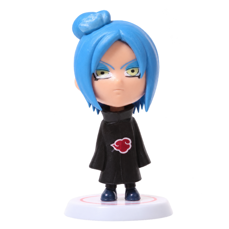 Lote de 11 figuras de Akatsuki inspiradas en el universo Naruto.