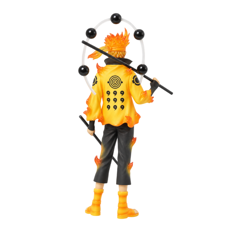 Figura de Naruto Uzumaki, el famoso ninja del anime.