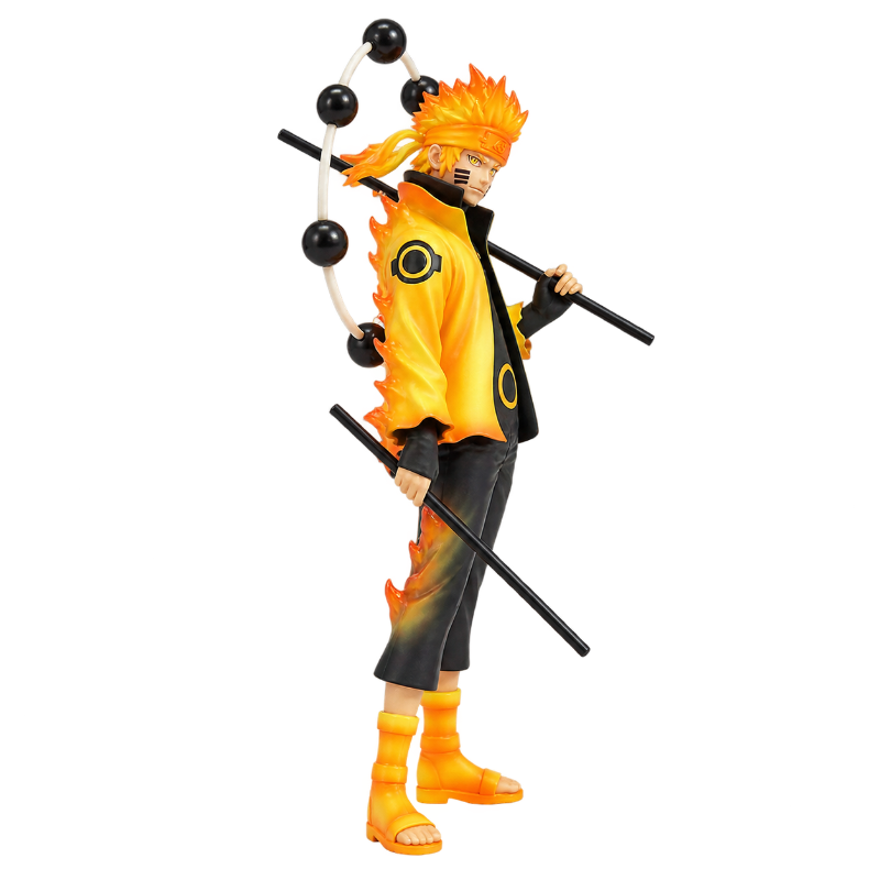 Figura de Naruto que representa a Naruto Uzumaki en una pose emblemática.
