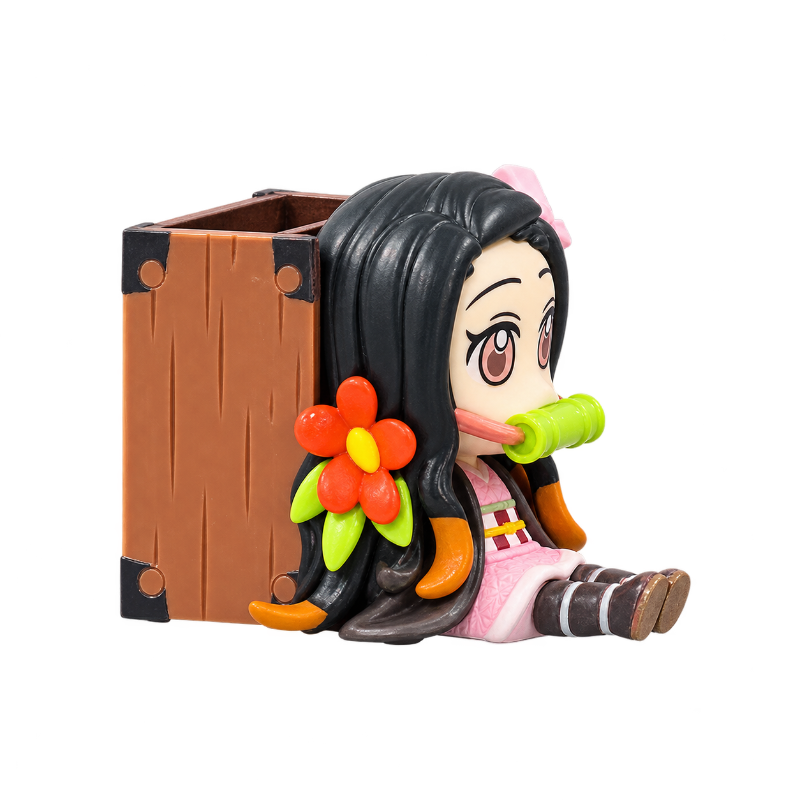Figurine de collection Demon Slayer représentant Tanjiro Kamado Kawaii