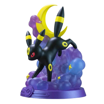 Figura de Umbreon, el famoso Pokémon de tipo Siniestro.