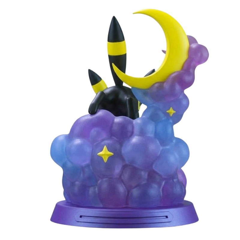 Figura coleccionable de Umbreon del universo Pokémon.