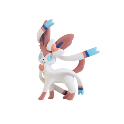 Figurine Pokémon Nymphali idéale pour les collectionneurs et les passionnés de Pokémon.