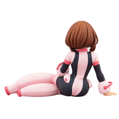 Figurine Ochaco Uraraka avec une finition détaillée pour les collectionneurs.