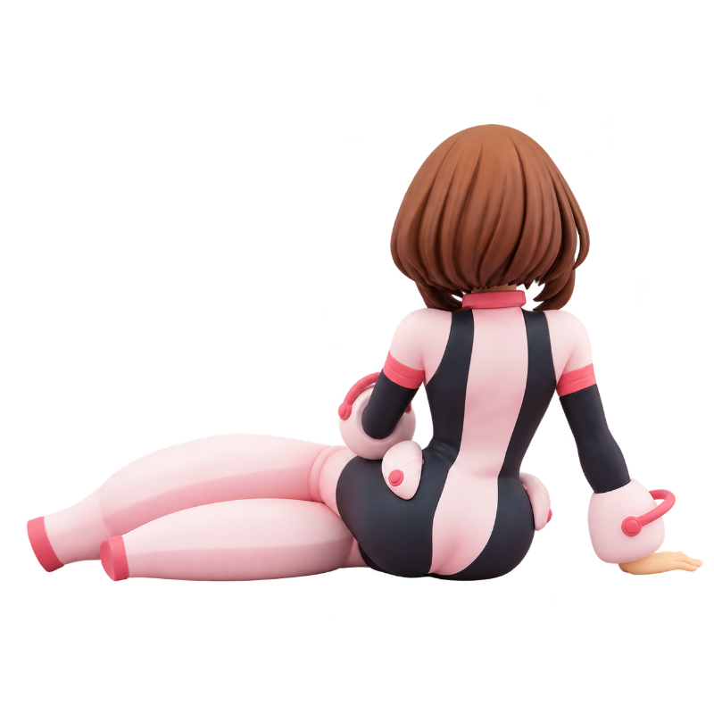 Figura de Ochaco Uraraka con un acabado detallado para coleccionistas.