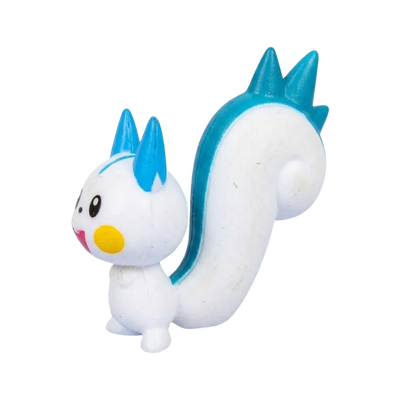 Figurine Pokémon Pachlitz représentant le célèbre Pokémon de type Électrik