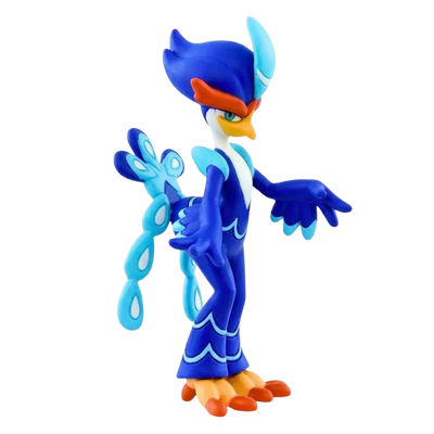 Figurine Palmaval bleue inspirée du personnage emblématique de l’univers Pokémon