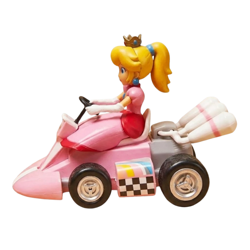 Figura coleccionable de Peach del universo Super Mario.