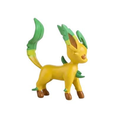 Figura de Leafeon con detalles cuidados y un acabado de calidad.