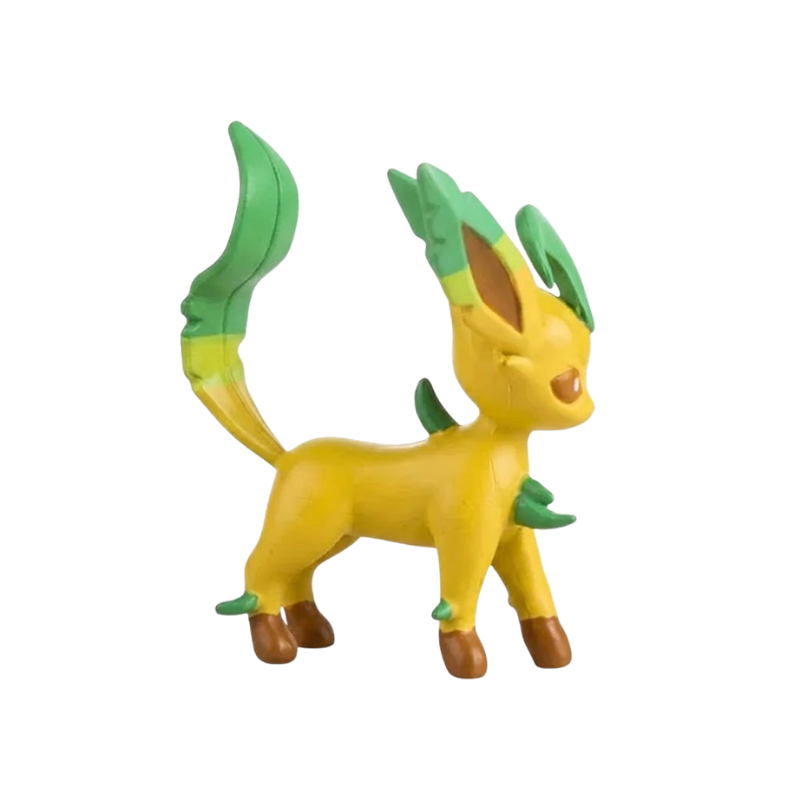 Figura de Leafeon con detalles cuidados y un acabado de calidad.