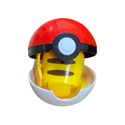 Figurine Pikachu jaune inspirée du célèbre personnage de l’univers Pokémon