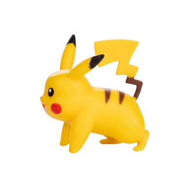 Figurine de collection Pikachu Pokémon avec des détails soignés et des couleurs vives.