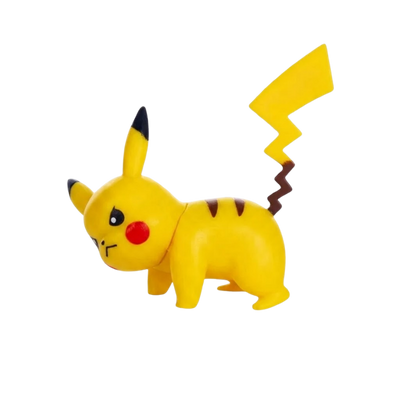 Figurine de collection Pikachu Pokémon avec des détails soignés et des couleurs vives.