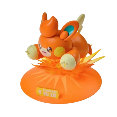 Figura de Pawmi inspirada en el universo Pokémon.