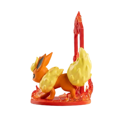 Figura de Flareon, el famoso Pokémon de tipo Fuego.