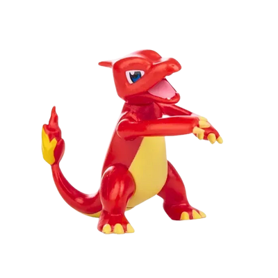Figura de Charmeleon inspirada en el universo Pokémon.